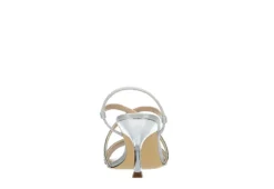 N By Nina Womens Lourdes Sandal - Silver -Theydude Store US 01 106400 04