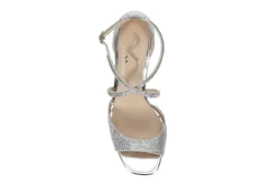 N By Nina Womens Dorean Sandal - Silver -Theydude Store US 01 106402 05
