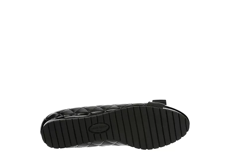 Ak Anne Klein Womens Gianna-q Flat - Black 7 Ak Anne Klein Womens Gianna-q Flat - Black - Image 7