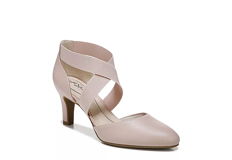 Lifestride Womens Gallery Pump - Blush 1 Lifestride Womens Gallery Pump - Blush