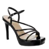Xappeal Womens Meghan Platform Sandal - Black