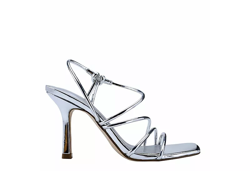 Marc Fisher Womens Dareta Sandal - Silver 2 Marc Fisher Womens Dareta Sandal - Silver - Image 2