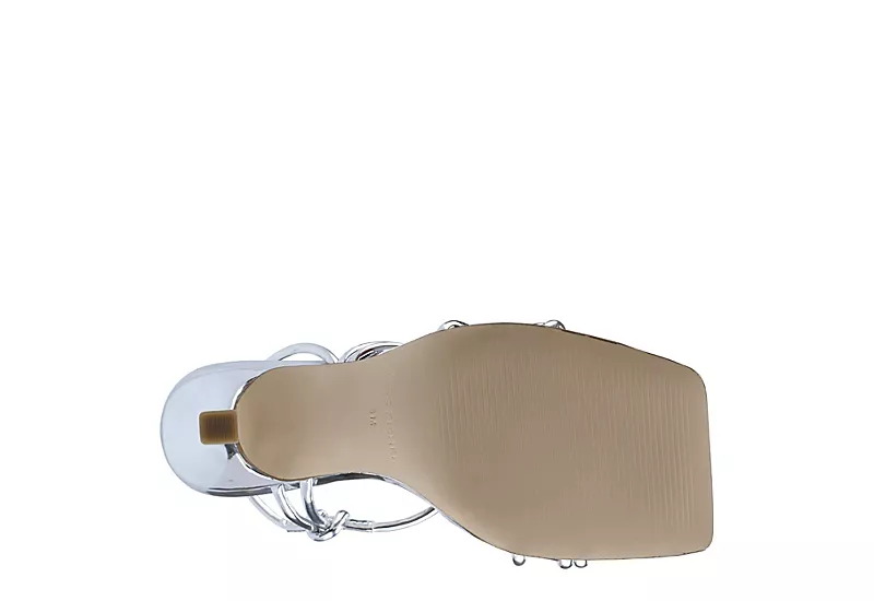 Marc Fisher Womens Dareta Sandal - Silver 5 Marc Fisher Womens Dareta Sandal - Silver - Image 5