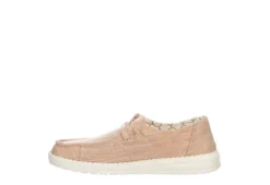 Heydude Womens Wendy Slip On Sneaker - Rose Gold 10 Heydude Womens Wendy Slip On Sneaker - Rose Gold -Theydude Store US 01 106602 03