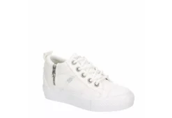 Blowfish Womens Megan Slip On Wedge Sneaker - White