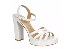 Chinese Laundry Womens After All Platform Sandal - White