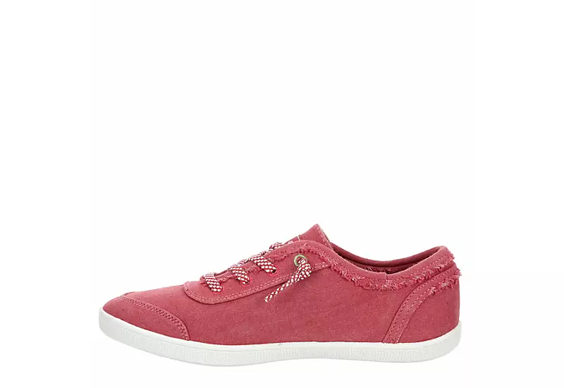 Skechers Womens B Cute Clean Life Slip On Sneaker - Red 4 Skechers Womens B Cute Clean Life Slip On Sneaker - Red - Image 4