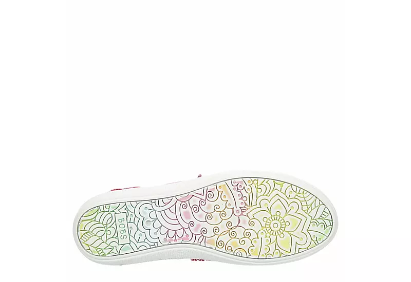 Skechers Womens B Cute Clean Life Slip On Sneaker - Red 7 Skechers Womens B Cute Clean Life Slip On Sneaker - Red - Image 7