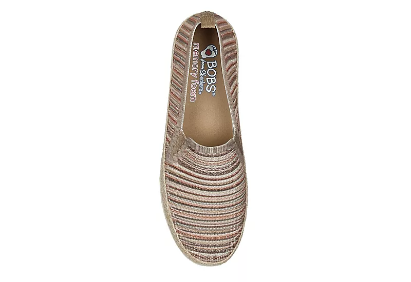 Skechers Womens Flexpadrille 3.0 Serene Sweetie Slip On Sneaker - Taupe 4 Skechers Womens Flexpadrille 3.0 Serene Sweetie Slip On Sneaker - Taupe - Image 4