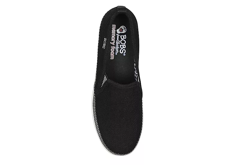 Skechers Womens Flexpadrille Hi Pleasant Harmony Slip On Sneaker - Black 4 Skechers Womens Flexpadrille Hi Pleasant Harmony Slip On Sneaker - Black - Image 4