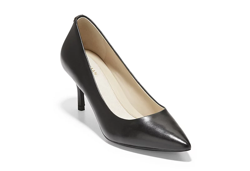 Cole Haan Womens The Go-to Park Pump - Black 1 Cole Haan Womens The Go-to Park Pump - Black