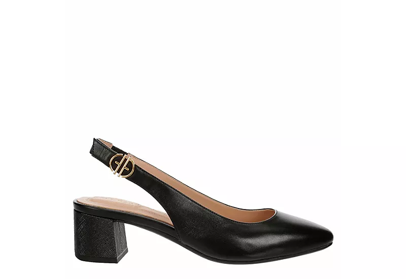 Cole Haan Womens The Go-to Slingback Pump - Black 2 Cole Haan Womens The Go-to Slingback Pump - Black - Image 2