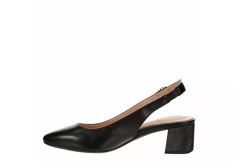 Cole Haan Womens The Go-to Slingback Pump - Black 4 Cole Haan Womens The Go-to Slingback Pump - Black - Image 4