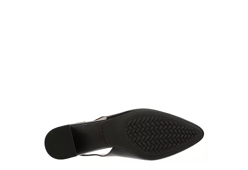 Cole Haan Womens The Go-to Slingback Pump - Black 7 Cole Haan Womens The Go-to Slingback Pump - Black - Image 7