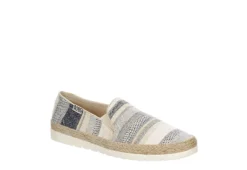 Skechers Womens Flexpadrille Hi Slip On Sneaker - Blue