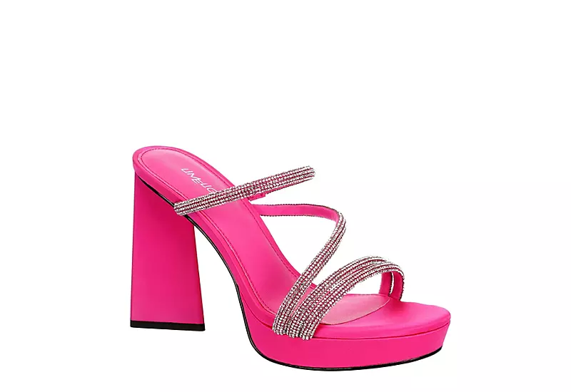Limelight Womens Leith Platform Sandal - Fuschia 1 Limelight Womens Leith Platform Sandal - Fuschia