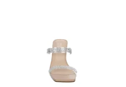 Michael By Michael Shannon Womens Dionna Slide Sandal - Clear -Theydude Store US 01 107002 02