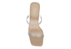Michael By Michael Shannon Womens Dionna Slide Sandal - Clear -Theydude Store US 01 107002 05