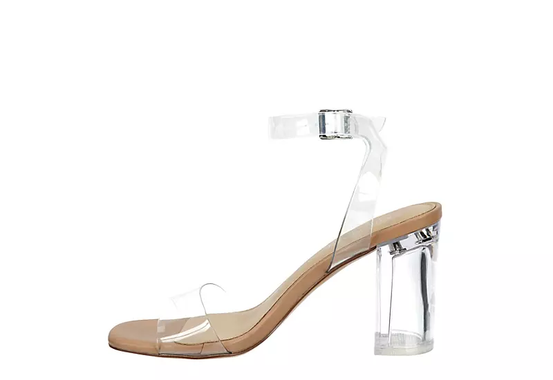 Michael By Michael Shannon Womens Selina Sandal - Clear 4 Michael By Michael Shannon Womens Selina Sandal - Clear - Image 4