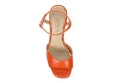 Michael By Michael Shannon Womens Seren Sandal - Orange -Theydude Store US 01 107012 05