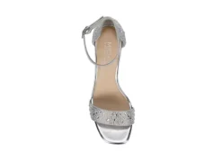 Michael By Michael Shannon Womens Stella Sandal - Silver -Theydude Store US 01 107015 05