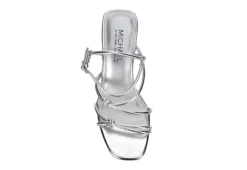 Michael By Michael Shannon Womens Tristan Sandal - Silver -Theydude Store US 01 107017 05