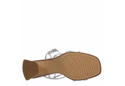 Michael By Michael Shannon Womens Tristan Sandal - Silver -Theydude Store US 01 107017 06