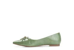 Journee Collection Womens Devalyn Flat - Green -Theydude Store US 01 107046 03