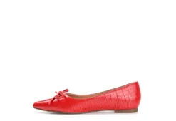 Journee Collection Womens Devalyn Flat - Red -Theydude Store US 01 107047 03