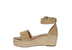 Michael By Michael Shannon Womens Bridgette Wedge Sandal - Tan -Theydude Store US 01 107382 03