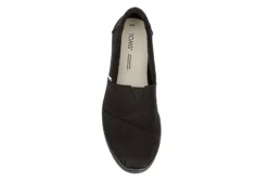 Toms Womens Alparagata Midform Espadrille - Black -Theydude Store US 01 107400 05