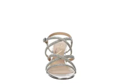 N By Nina Womens Bloom Sandal - Silver -Theydude Store US 01 107405 02