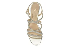N By Nina Womens Bloom Sandal - Champagne -Theydude Store US 01 107406 05