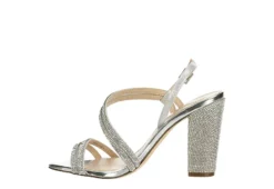 N By Nina Womens Sabetha Sandal - Silver -Theydude Store US 01 107407 03