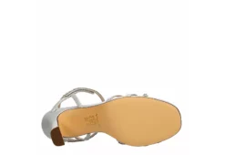 N By Nina Womens Amillia Sandal - Silver -Theydude Store US 01 107410 06