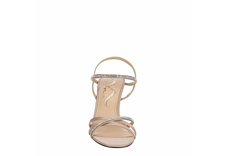 N By Nina Womens Amillia Sandal - Champagne 3 N By Nina Womens Amillia Sandal - Champagne - Image 3