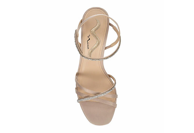 N By Nina Womens Amillia Sandal - Champagne 6 N By Nina Womens Amillia Sandal - Champagne - Image 6
