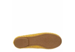 Mootsies Tootsies Womens Belva Flat - Yellow -Theydude Store US 01 107414 06