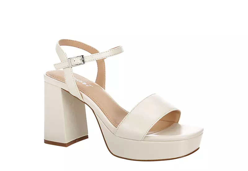 Limelight Womens Ansley Platform Sandal - Bone 1 Limelight Womens Ansley Platform Sandal - Bone