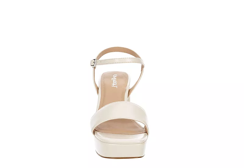 Limelight Womens Ansley Platform Sandal - Bone 3 Limelight Womens Ansley Platform Sandal - Bone - Image 3