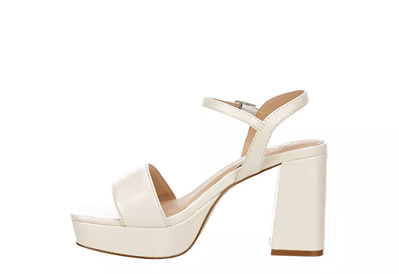 Limelight Womens Ansley Platform Sandal - Bone 4 Limelight Womens Ansley Platform Sandal - Bone - Image 4