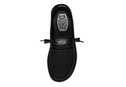 Heydude Womens Wendy Slip On Sneaker - Black -Theydude Store US 01 107468 05