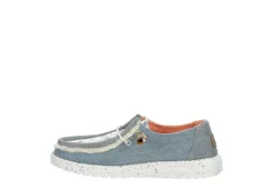 Heydude Womens Wendy Slip On Sneaker - Light Blue -Theydude Store US 01 107485 03