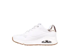 Skechers Womens Uno Sneaker - White -Theydude Store US 01 107513 02