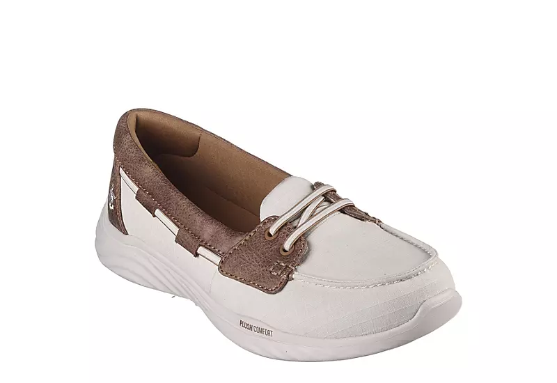Skechers Womens Arch Fit Lift Sneaker - Natural 1 Skechers Womens Arch Fit Lift Sneaker - Natural