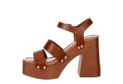 Madden Girl Womens Greenville Platform Sandal - Cognac -Theydude Store US 01 107536 03