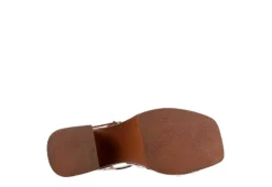 Madden Girl Womens Greenville Platform Sandal - Cognac -Theydude Store US 01 107536 06