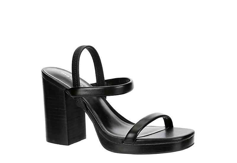 Madden Girl Womens Didi Platform Sandal - Black 1 Madden Girl Womens Didi Platform Sandal - Black