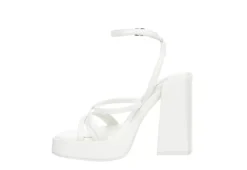 Madden Girl Womens Aces Platform Sandal - White -Theydude Store US 01 107543 03