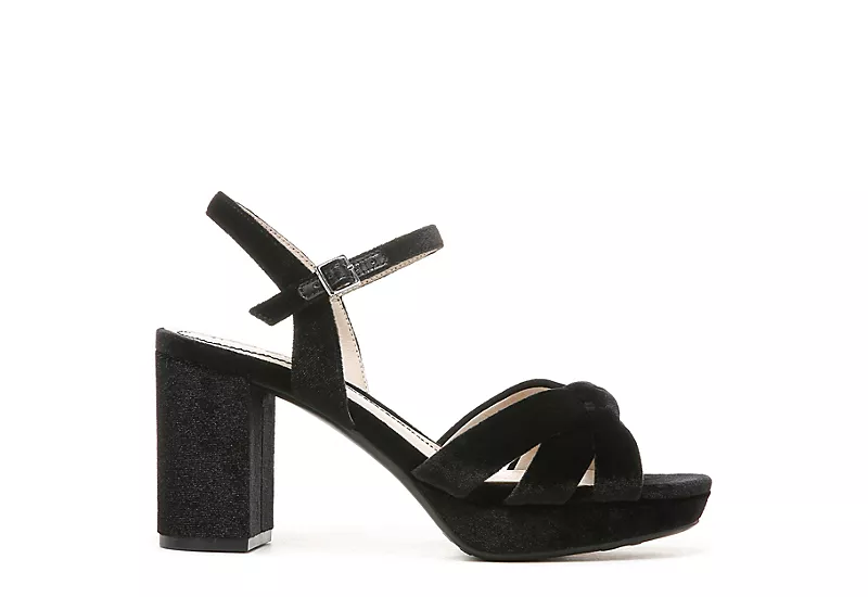Lifestride Womens Lucky Platform Sandal - Black 2 Lifestride Womens Lucky Platform Sandal - Black - Image 2